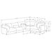 Sasha 5 Piece Sectionals - Casa Morelos / Coahuila Furniture (Oklahoma City, OK)