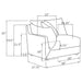 Sasha Sectionals 4 - Casa Morelos / Coahuila Furniture (Oklahoma City, OK)