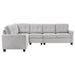 Georgina 4-piece Upholstered Modular Sectional Sofa Beige - Casa Morelos / Coahuila Furniture (Oklahoma City, OK)
