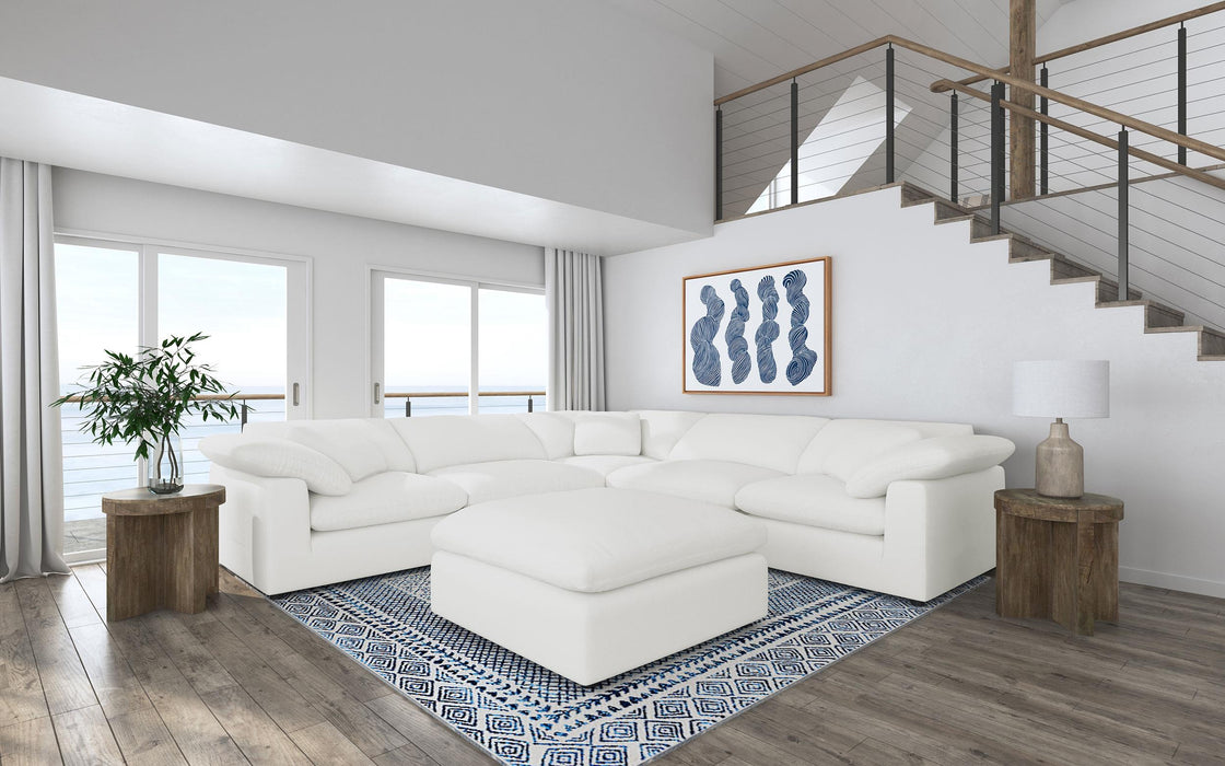 Raleigh Boucle Upholstered Modular Sectional - Casa Morelos / Coahuila Furniture (Oklahoma City, OK)