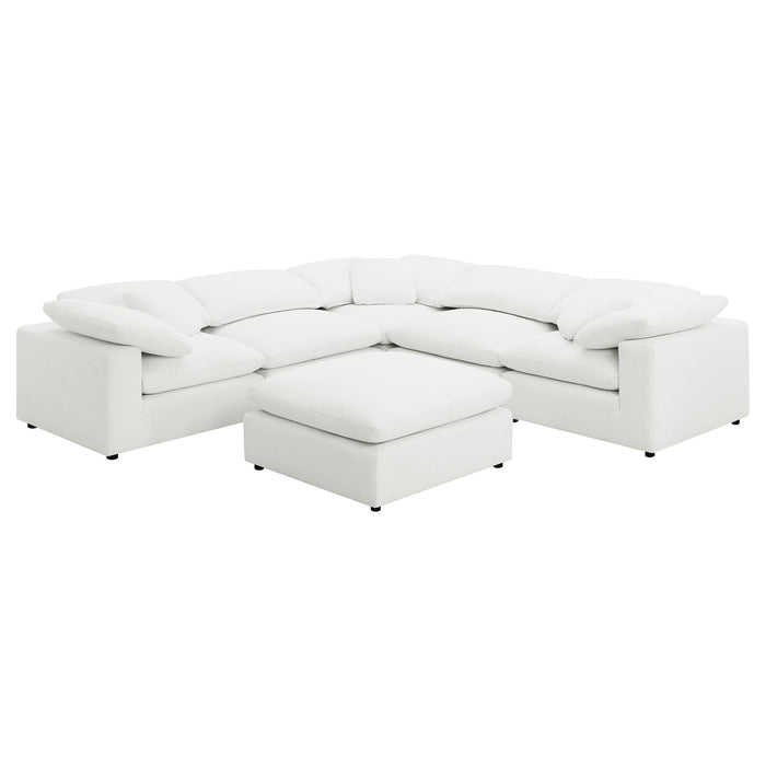 Raleigh Boucle Upholstered Modular Sectional - Casa Morelos / Coahuila Furniture (Oklahoma City, OK)