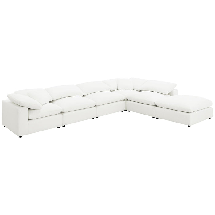 Raleigh Boucle Upholstered Modular Sectional - Casa Morelos / Coahuila Furniture (Oklahoma City, OK)