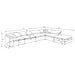 Raleigh Boucle Upholstered Modular Sectional - Casa Morelos / Coahuila Furniture (Oklahoma City, OK)