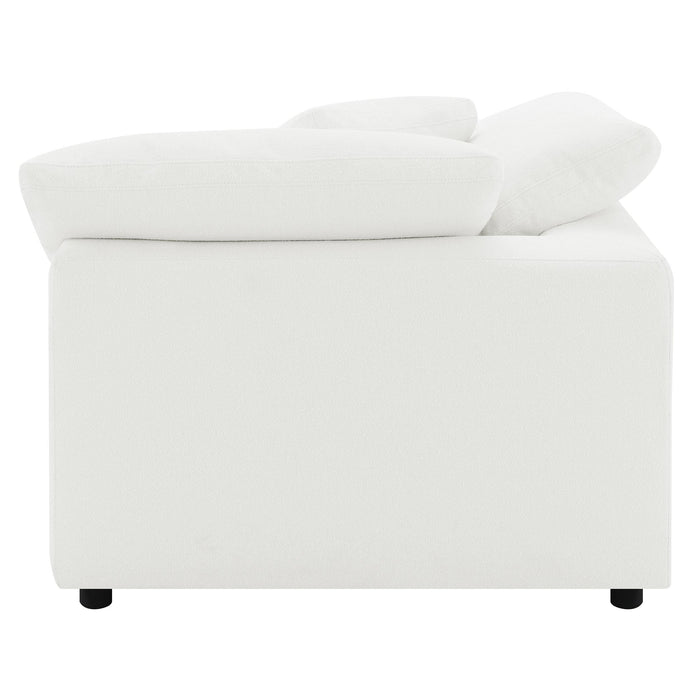 Raleigh Boucle Upholstered Corner Chair - Casa Morelos / Coahuila Furniture (Oklahoma City, OK)