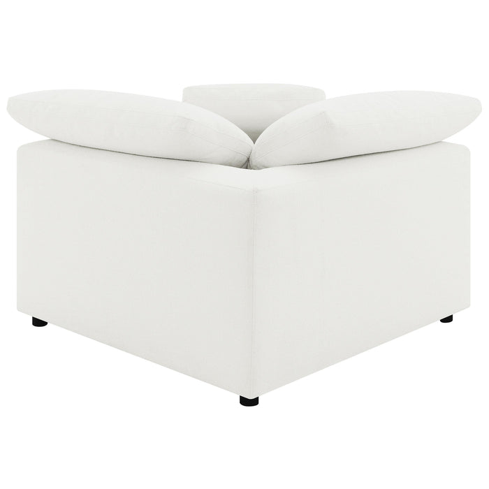Raleigh Boucle Upholstered Corner Chair - Casa Morelos / Coahuila Furniture (Oklahoma City, OK)