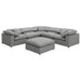 Raleigh Boucle Upholstered Modular Sectional - Casa Morelos / Coahuila Furniture (Oklahoma City, OK)