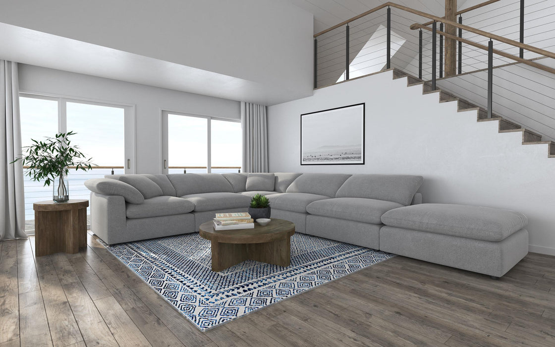 Raleigh Boucle Upholstered Modular Sectional - Casa Morelos / Coahuila Furniture (Oklahoma City, OK)