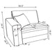 Atlantic Side Chair Sectionals - Casa Morelos / Coahuila Furniture (Oklahoma City, OK)