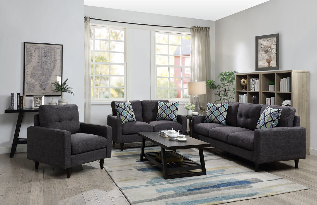 Watsonville Stationary Black Set 3 Pc - Casa Morelos / Coahuila Furniture (Oklahoma City, OK)