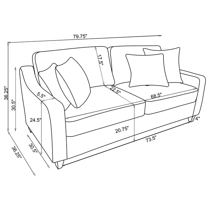 Christine Stationary Sets - Casa Morelos / Coahuila Furniture (Oklahoma City, OK)