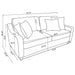 Christine Stationary Sets - Casa Morelos / Coahuila Furniture (Oklahoma City, OK)