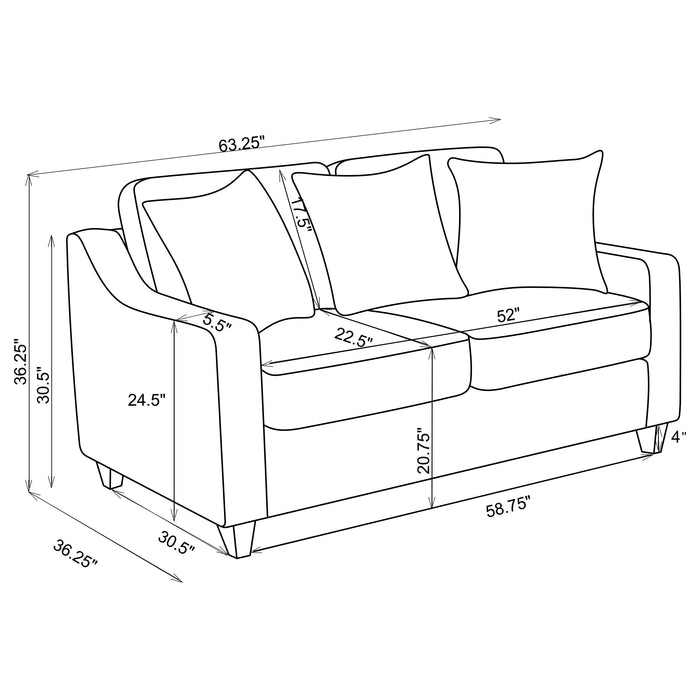 Christine Stationary Sets - Casa Morelos / Coahuila Furniture (Oklahoma City, OK)