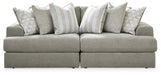 Avaliyah Sectional Loveseat - Casa Morelos / Coahuila Furniture (Oklahoma City, OK)