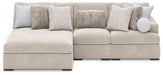 Cuddle Plush Sectional with Chaise - Casa Morelos / Coahuila Furniture (Oklahoma City, OK)