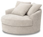 Cuddle Plush Oversized Swivel Accent Chair - Casa Morelos / Coahuila Furniture (Oklahoma City, OK)
