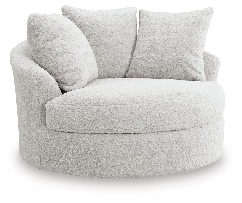 Cuddle Plush Oversized Swivel Accent Chair - Casa Morelos / Coahuila Furniture (Oklahoma City, OK)