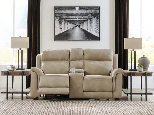 Next-Gen DuraPella Power Reclining Loveseat with Console - Casa Morelos / Coahuila Furniture (Oklahoma City, OK)