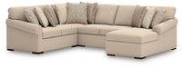 LadyMae Sectional with Chaise - Casa Morelos / Coahuila Furniture (Oklahoma City, OK)