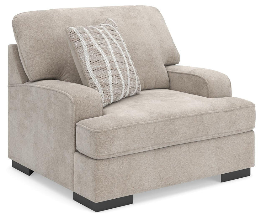 High Profile Chair & Ottoman Living Room Set - Casa Morelos / Coahuila Furniture (Oklahoma City, OK)