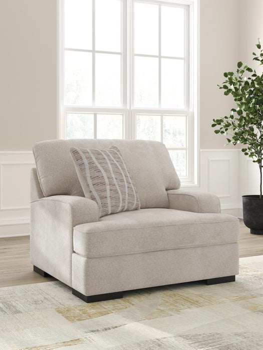 High Profile Chair & Ottoman Living Room Set - Casa Morelos / Coahuila Furniture (Oklahoma City, OK)