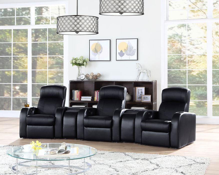 Cyrus Upholstered Home Theater Seating - Casa Morelos / Coahuila Furniture (Oklahoma City, OK)