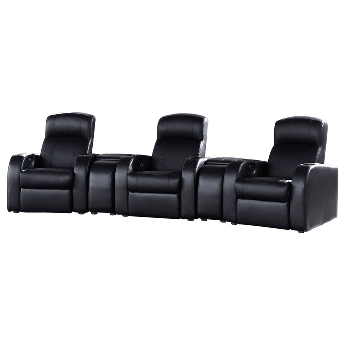 Cyrus Upholstered Home Theater Seating - Casa Morelos / Coahuila Furniture (Oklahoma City, OK)