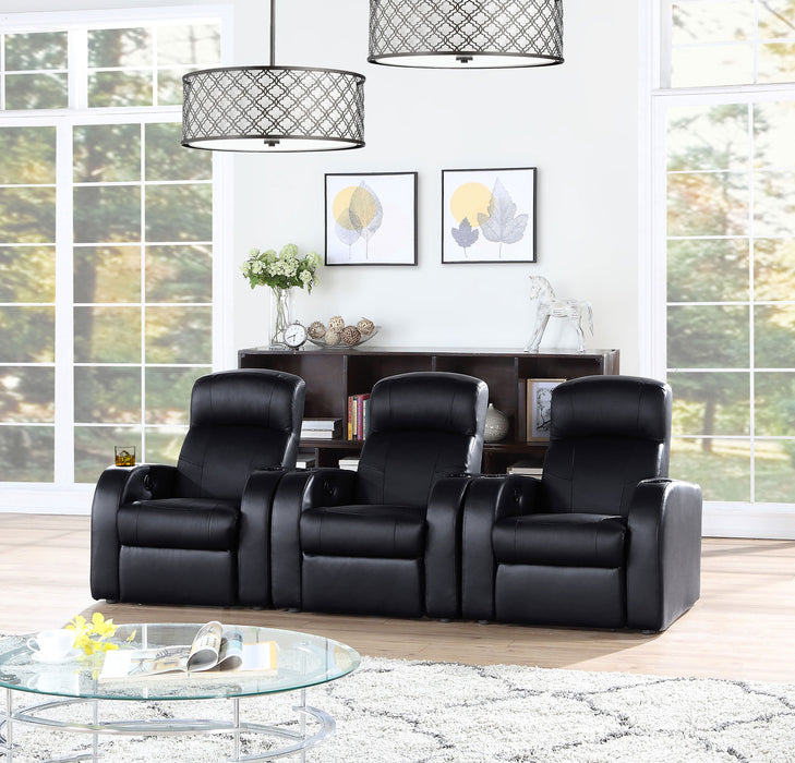 Cyrus Upholstered Home Theater Seating - Casa Morelos / Coahuila Furniture (Oklahoma City, OK)