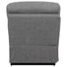 Higgins Upholstered Armless Chair Grey - Casa Morelos / Coahuila Furniture (Oklahoma City, OK)