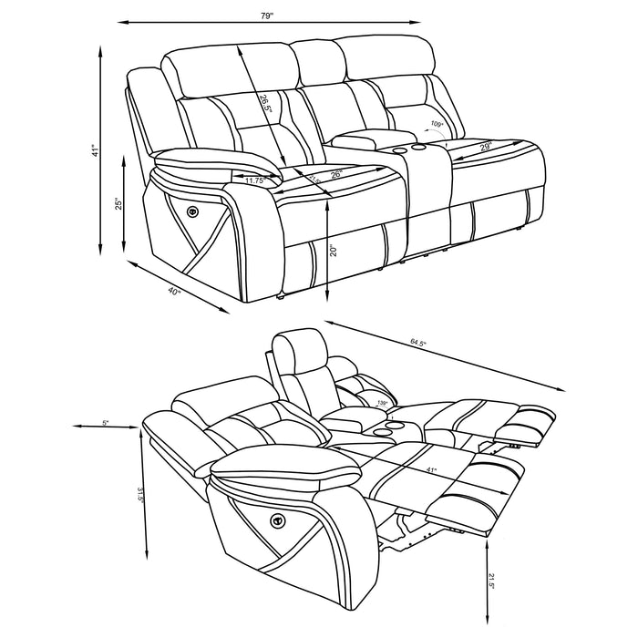 Higgins Reclining Sectionals - Casa Morelos / Coahuila Furniture (Oklahoma City, OK)