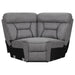 Higgins Upholstered Wedge Grey - Casa Morelos / Coahuila Furniture (Oklahoma City, OK)
