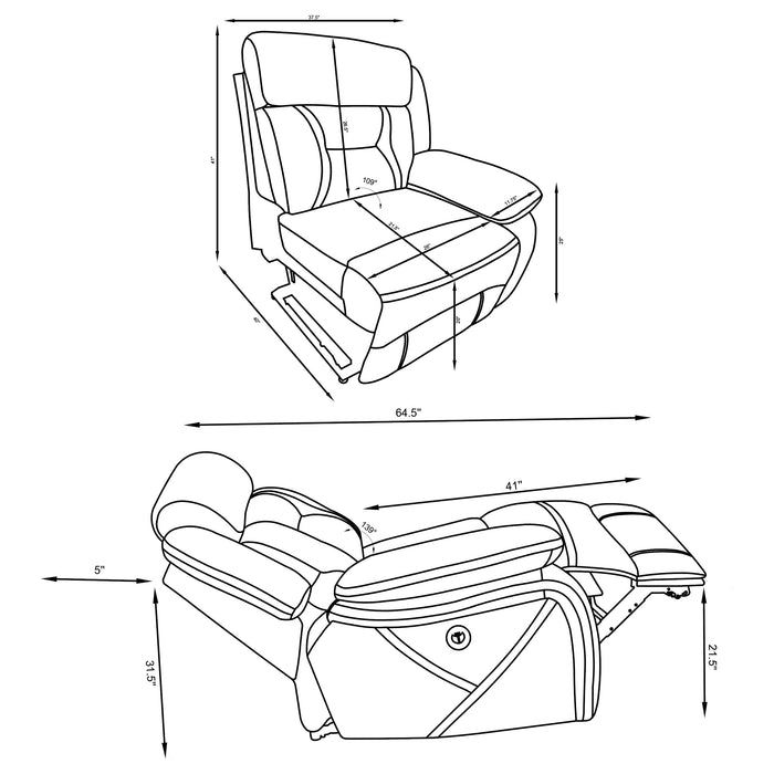 Higgins Reclining Sectionals - Casa Morelos / Coahuila Furniture (Oklahoma City, OK)