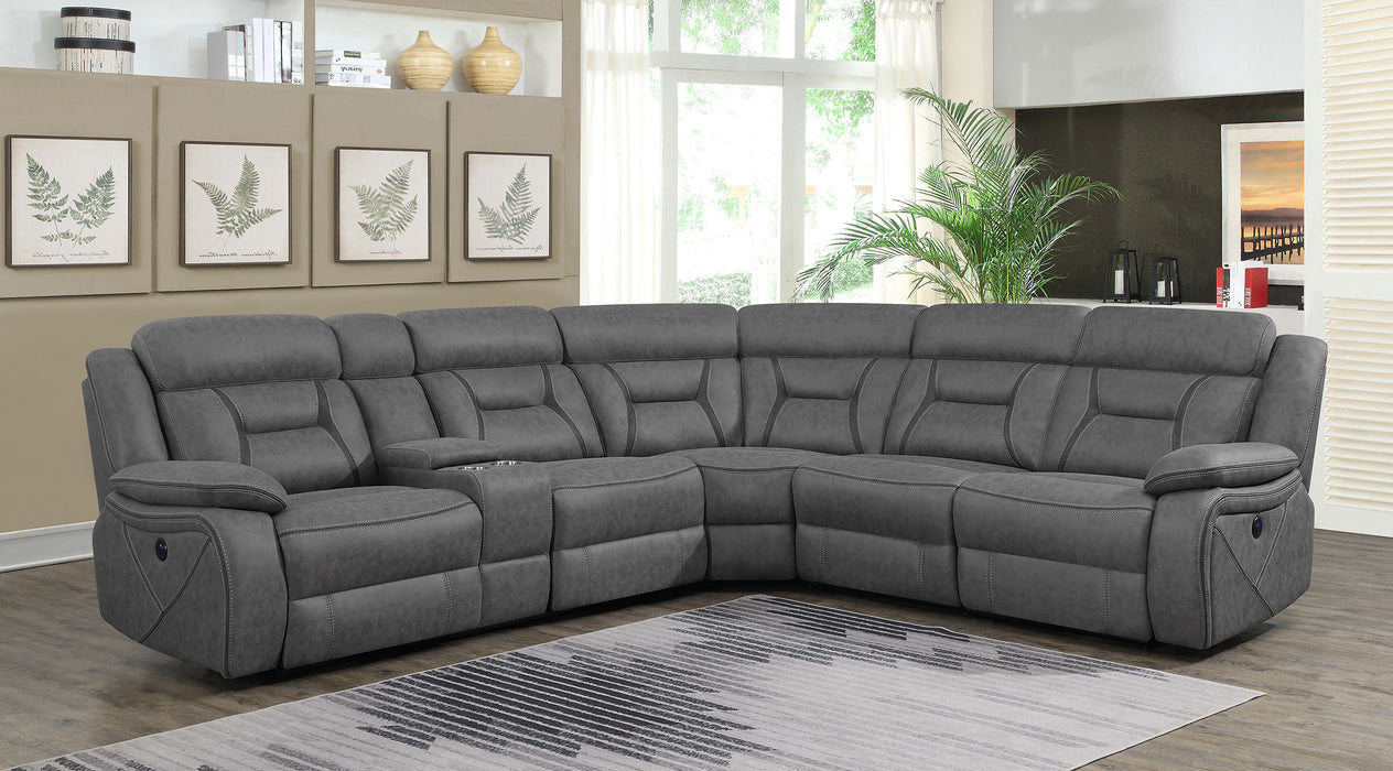 Higgins Reclining Sectionals - Casa Morelos / Coahuila Furniture (Oklahoma City, OK)