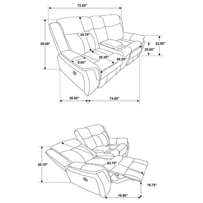 Lawrence Reclining Sets - Casa Morelos / Coahuila Furniture (Oklahoma City, OK)