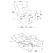 Lawrence Reclining Sets - Casa Morelos / Coahuila Furniture (Oklahoma City, OK)