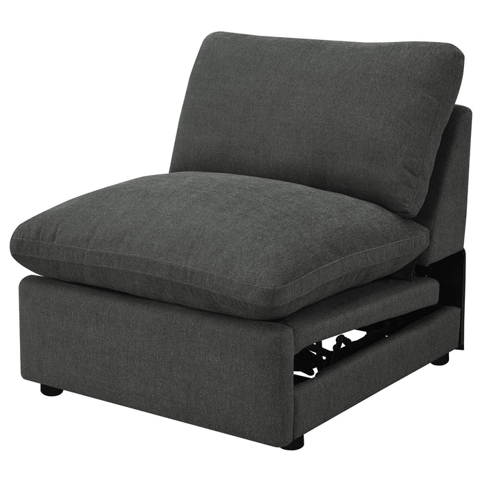 Collins Black Reclining Sectional - Casa Morelos / Coahuila Furniture (Oklahoma City, OK)