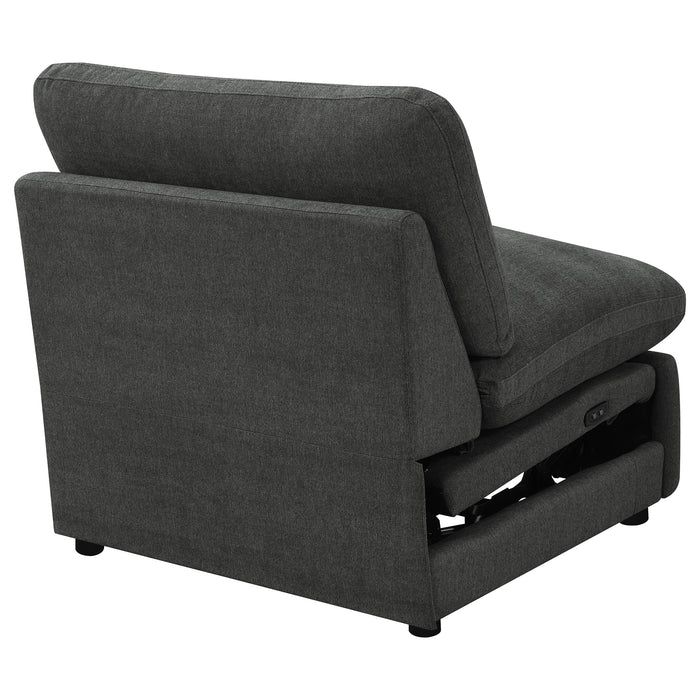 Collins Black Reclining Sectional - Casa Morelos / Coahuila Furniture (Oklahoma City, OK)