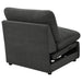 Collins Black Reclining Sectional - Casa Morelos / Coahuila Furniture (Oklahoma City, OK)