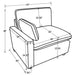 Collins Recling Sectionals - Casa Morelos / Coahuila Furniture (Oklahoma City, OK)