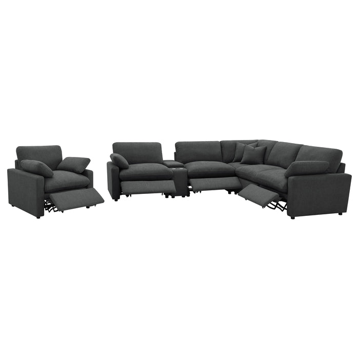 Collins Recling Sectionals 3 - Casa Morelos / Coahuila Furniture (Oklahoma City, OK)