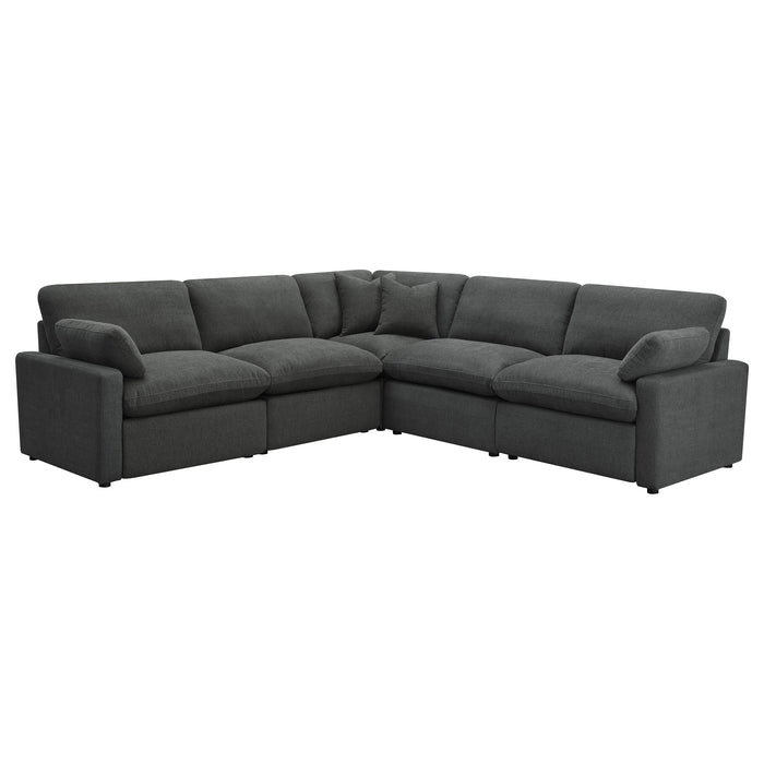 Collins Reclining Sectionals Upholstered - Casa Morelos / Coahuila Furniture (Oklahoma City, OK)