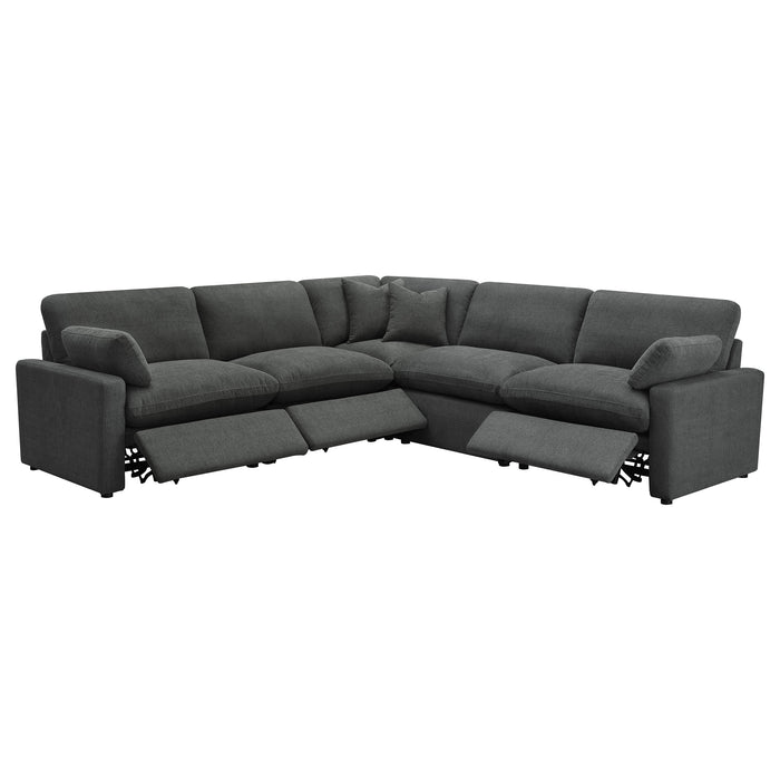 Collins Reclining Sectionals Upholstered - Casa Morelos / Coahuila Furniture (Oklahoma City, OK)