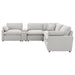 Collins Black & White Reclining Sectional - Casa Morelos / Coahuila Furniture (Oklahoma City, OK)