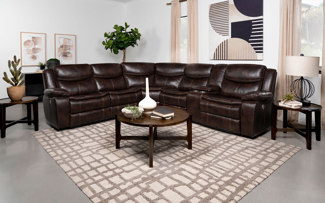 Sycamore Reclining Sectionals - Casa Morelos / Coahuila Furniture (Oklahoma City, OK)