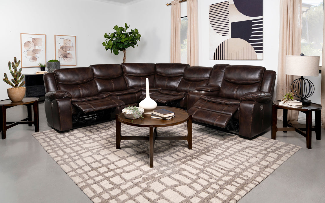 Sycamore Reclining Sectionals - Casa Morelos / Coahuila Furniture (Oklahoma City, OK)