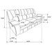 Camila Reclining Sets - Casa Morelos / Coahuila Furniture (Oklahoma City, OK)