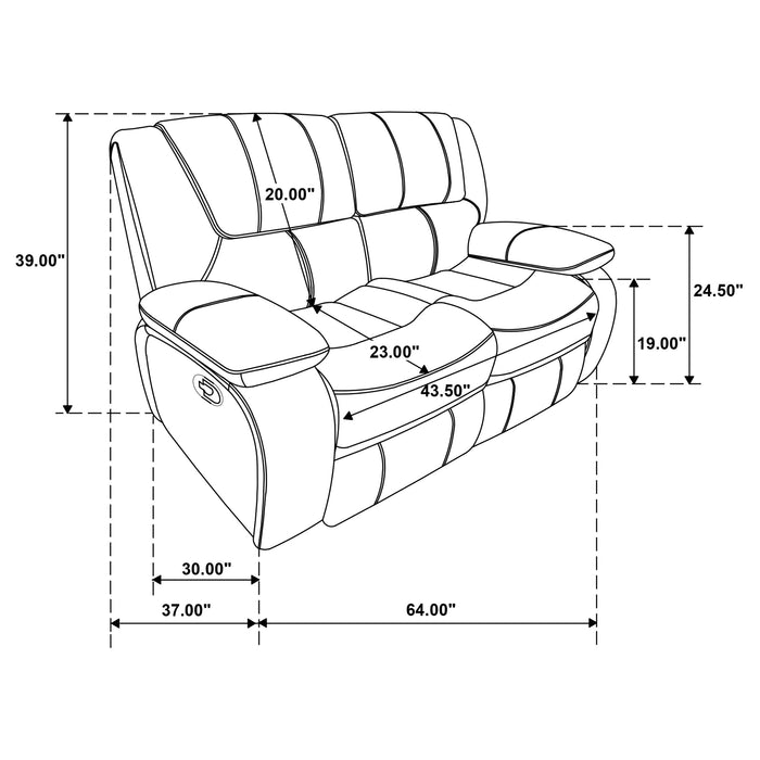 Camila Reclining Sets - Casa Morelos / Coahuila Furniture (Oklahoma City, OK)