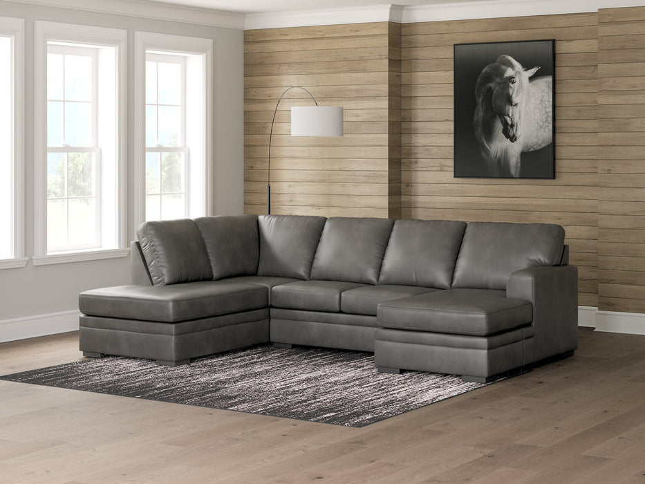 Lofton-Pike Sectional with Chaise - Casa Morelos / Coahuila Furniture (Oklahoma City, OK)
