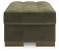 Caspian-Town Oversized Accent Ottoman - Casa Morelos / Coahuila Furniture (Oklahoma City, OK)