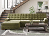 Caspian-Town Sectional with Chaise - Casa Morelos / Coahuila Furniture (Oklahoma City, OK)