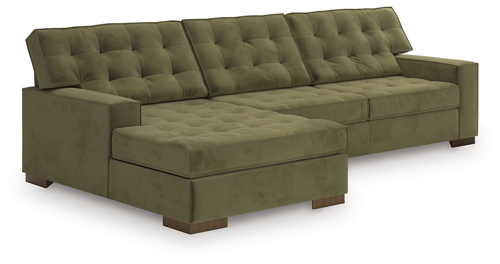 Caspian-Town Sectional with Chaise - Casa Morelos / Coahuila Furniture (Oklahoma City, OK)